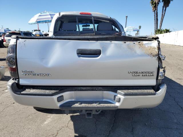 5TEJU62N77Z374961 - 2007 TOYOTA TACOMA DOUBLE CAB PRERUNNER SILVER photo 6