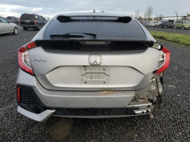 SHHFK7H65KU418515 - 2019 HONDA CIVIC EX SILVER photo 6