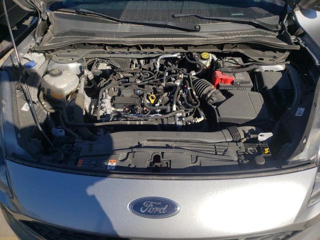 1FMCU0F61MUA25156 - 2021 FORD ESCAPE S GRAY photo 11