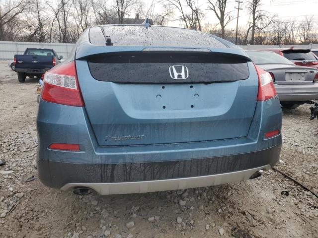 5J6TF3H53DL005205 - 2013 HONDA CROSSTOUR EXL ლურჯი ფოტო 6