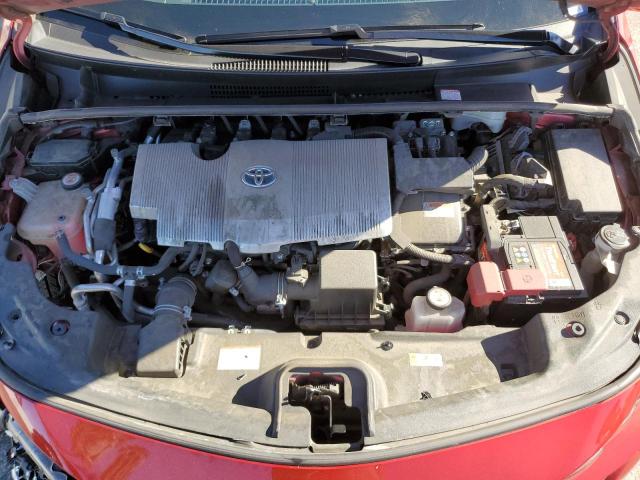 JTDKARFP7K3111564 - 2019 TOYOTA PRIUS PRIM 红色 照片 11