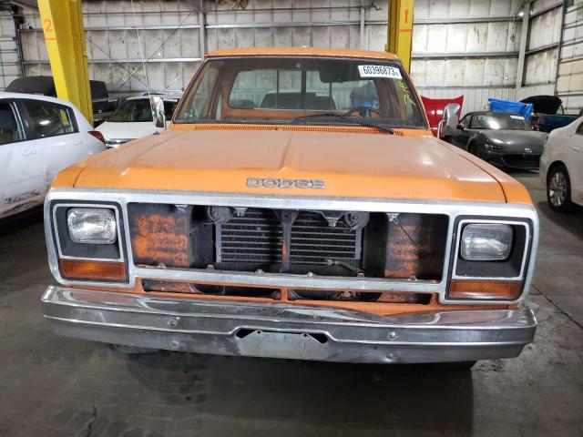 1B7JD24W1ES348338 - 1984 DODGE D-SERIES D200 ORANGE photo 5