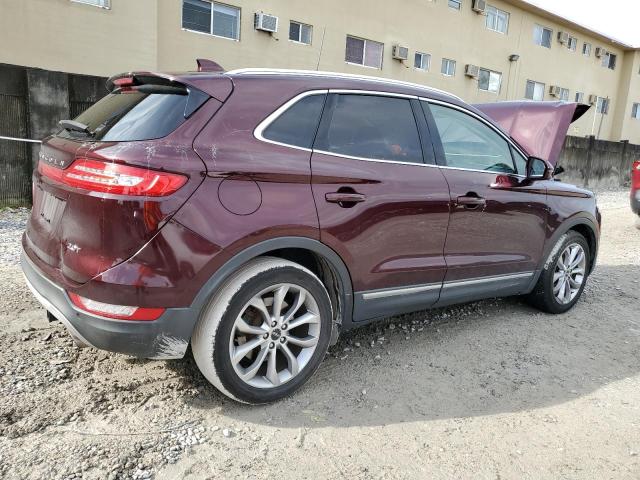 5LMCJ2C98HUL32796 - 2017 LINCOLN MKC SELECT Բորդո լուսանկար 3