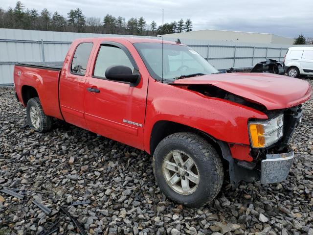 2GTEK19J271721016 - 2007 GMC NEW SIERRA K1500 RED photo 4