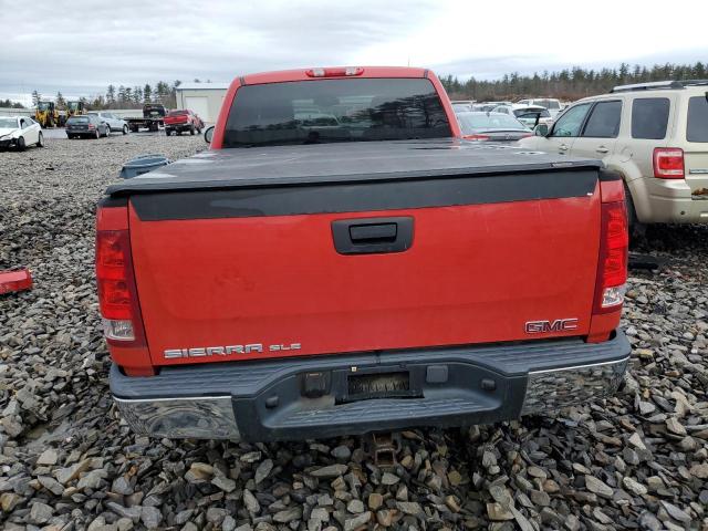 2GTEK19J271721016 - 2007 GMC NEW SIERRA K1500 RED photo 6