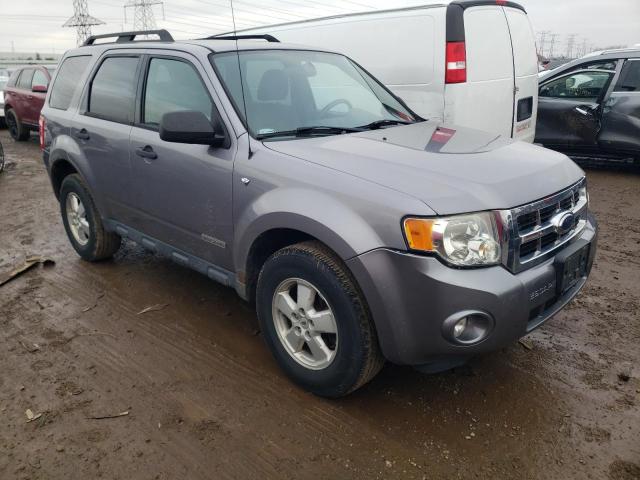 1FMCU93178KB93432 - 2008 FORD ESCAPE XLT GRAY photo 4