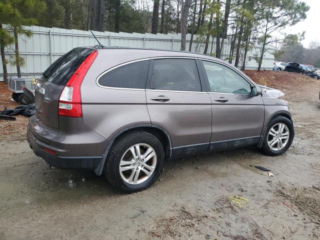 5J6RE4H70BL063340 - 2011 HONDA CR-V EXL GRAY photo 3