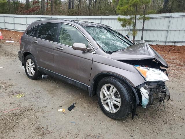 5J6RE4H70BL063340 - 2011 HONDA CR-V EXL GRAY photo 4