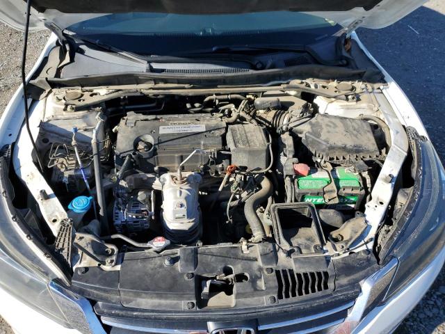 1HGCR2F78EA101664 - 2014 HONDA ACCORD EX WHITE photo 11