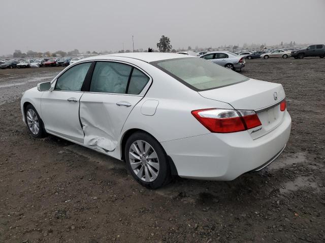 1HGCR2F78EA101664 - 2014 HONDA ACCORD EX WHITE photo 2