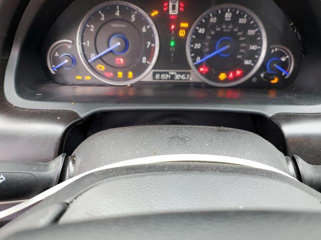 5J6TF3H59DL003958 - 2013 HONDA CROSSTOUR EXL ნაცრისფერი ფოტო 9