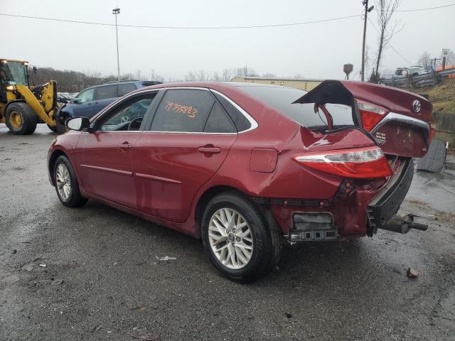 4T1BF1FK9GU576853 - 2016 TOYOTA CAMRY LE RED photo 2