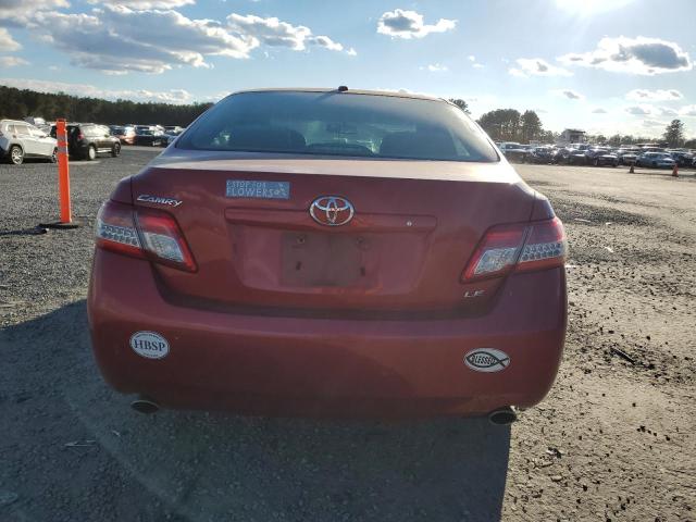 4T1BK3EKXBU125576 - 2011 TOYOTA CAMRY SE RED photo 6