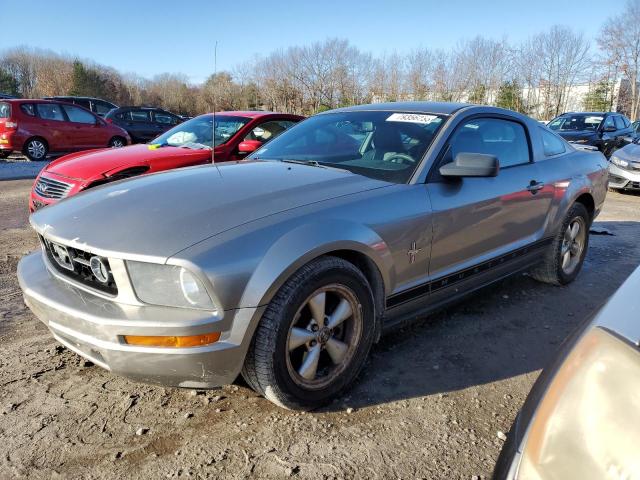 1ZVHT80N185142275 - 2008 FORD MUSTANG SILVER photo 1