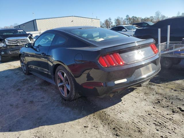 1FA6P8AM8F5335093 - 2015 FORD MUSTANG BLACK photo 2