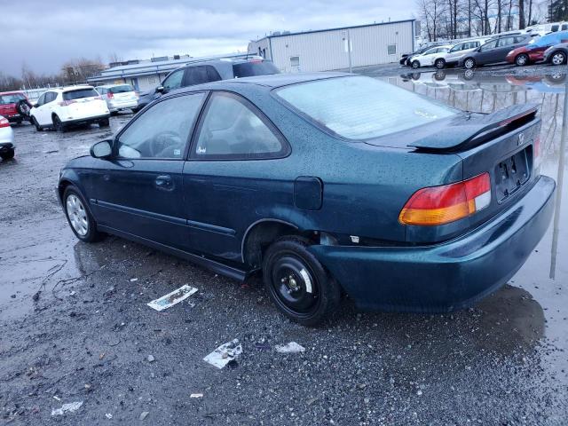 1HGEJ8145WL046564 - 1998 HONDA CIVIC EX GREEN photo 2