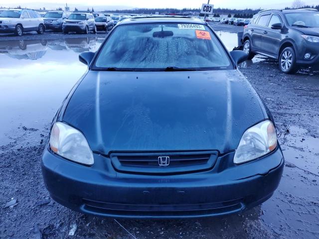 1HGEJ8145WL046564 - 1998 HONDA CIVIC EX GREEN photo 5