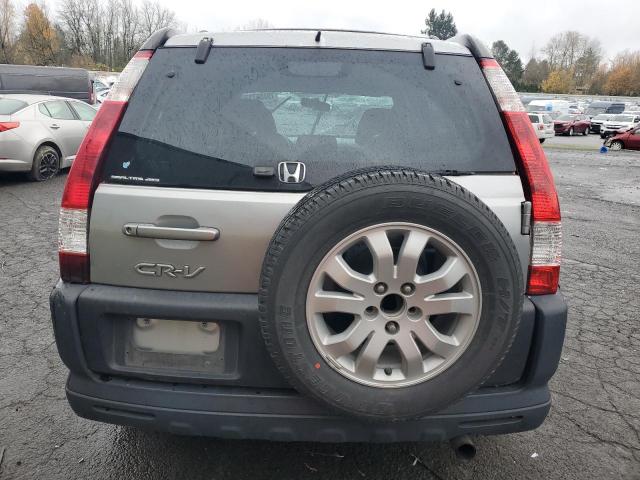 JHLRD78835C043948 - 2005 HONDA CR-V EX GRAY photo 6