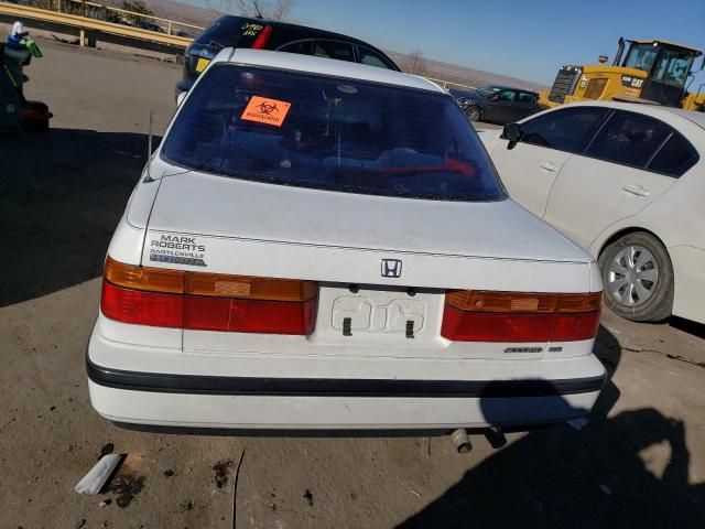 1HGCB7662MA215246 - 1991 HONDA ACCORD EX WHITE photo 6