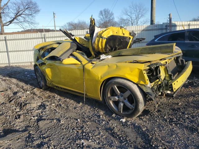 2G1FC1E39E9274314 - 2014 CHEVROLET CAMARO LT YELLOW photo 4