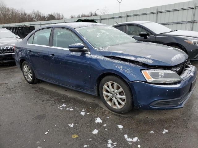 3VWDP7AJ1DM253695 - 2013 VOLKSWAGEN JETTA SE BLUE photo 4