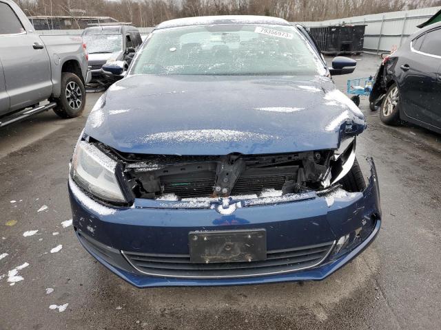 3VWDP7AJ1DM253695 - 2013 VOLKSWAGEN JETTA SE BLUE photo 5