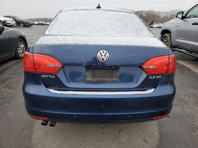 3VWDP7AJ1DM253695 - 2013 VOLKSWAGEN JETTA SE BLUE photo 6