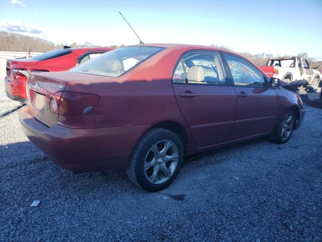 2T1BR38E03C163693 - 2003 TOYOTA COROLLA CE RED photo 3