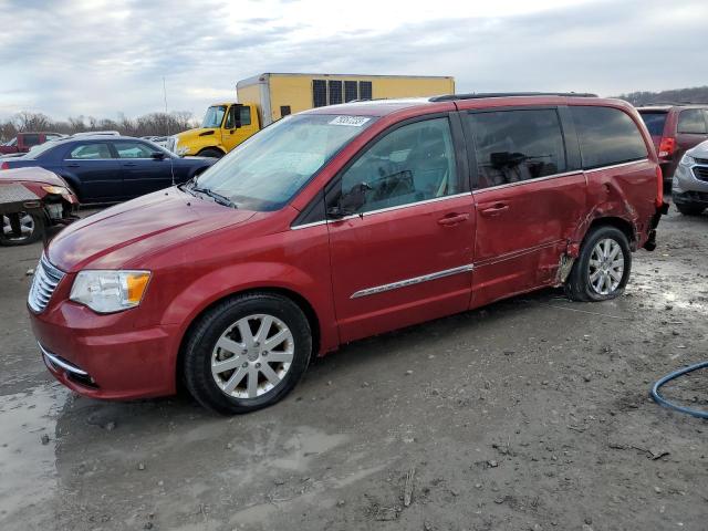 2C4RC1BG1DR779077 - 2013 CHRYSLER TOWN & COU TOURING 栗色 照片 1