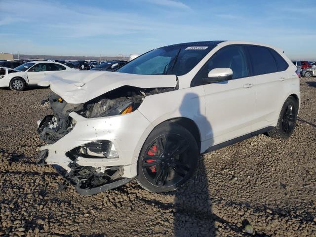 2FMPK4AP3KBB27723 - 2019 FORD EDGE ST WHITE photo 2