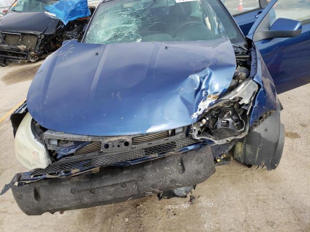 1FAHP36N29W135838 - 2009 FORD FOCUS SES BLUE photo 11