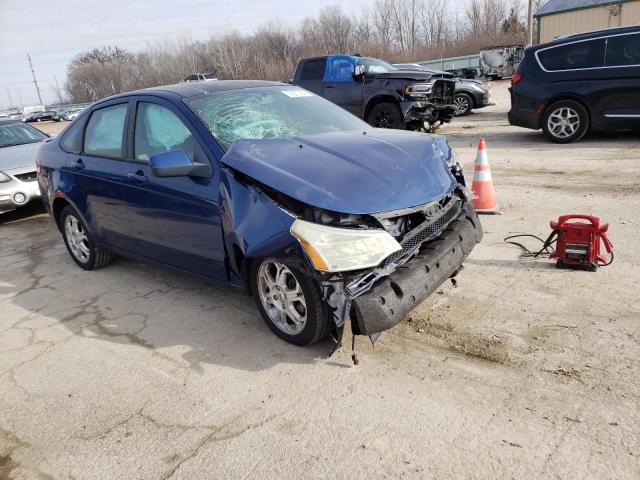 1FAHP36N29W135838 - 2009 FORD FOCUS SES BLUE photo 4