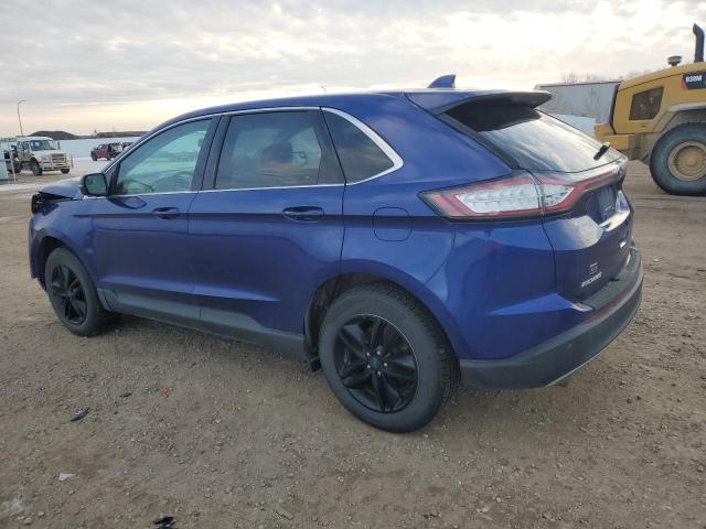 2FMTK4J81FBB72219 - 2015 FORD EDGE SEL BLUE photo 2