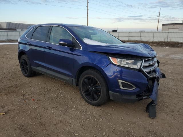 2FMTK4J81FBB72219 - 2015 FORD EDGE SEL BLUE photo 4