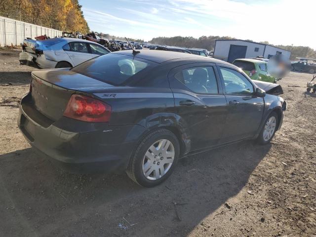 1C3CDZAB8DN617813 - 2013 DODGE AVENGER SE BLACK photo 3