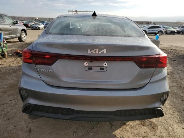 3KPF24AD6PE692750 - 2023 KIA FORTE LX GRAY photo 6