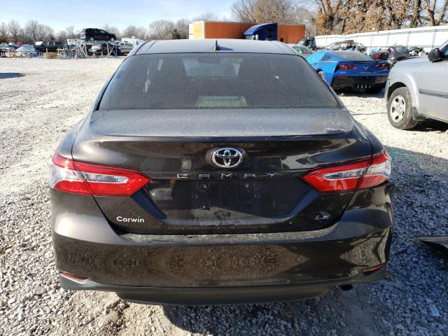 JTNB11HK8J3000552 - 2018 TOYOTA CAMRY L GRAY photo 6