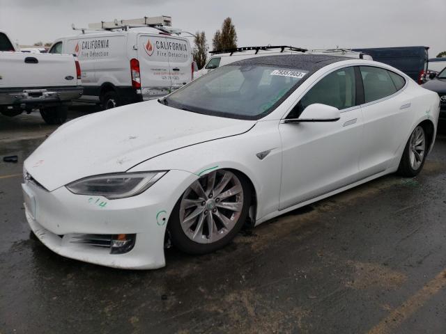 5YJSA1E23GF150122 - 2016 TESLA MODEL S თეთრი ფოტო 1