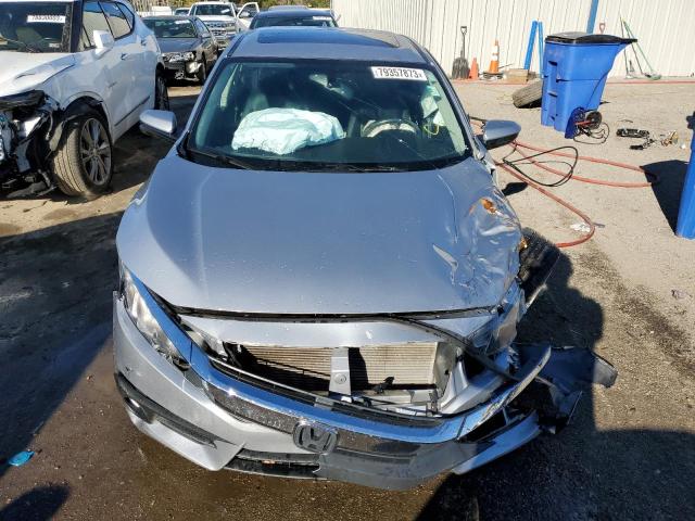 2HGFC1F73HH647688 - 2017 HONDA CIVIC EXL SILVER photo 5