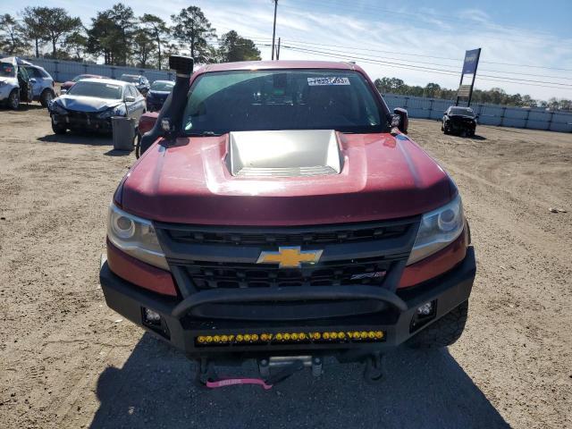 1GCGTEEN5H1278308 - 2017 CHEVROLET COLORADO ZR2 RED photo 5