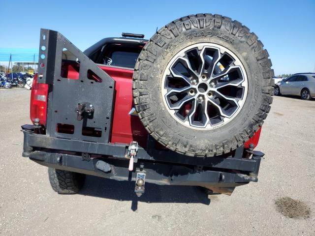 1GCGTEEN5H1278308 - 2017 CHEVROLET COLORADO ZR2 RED photo 6