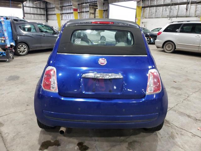 3C3CFFDR5CT121271 - 2012 FIAT 500 POP BLUE photo 6