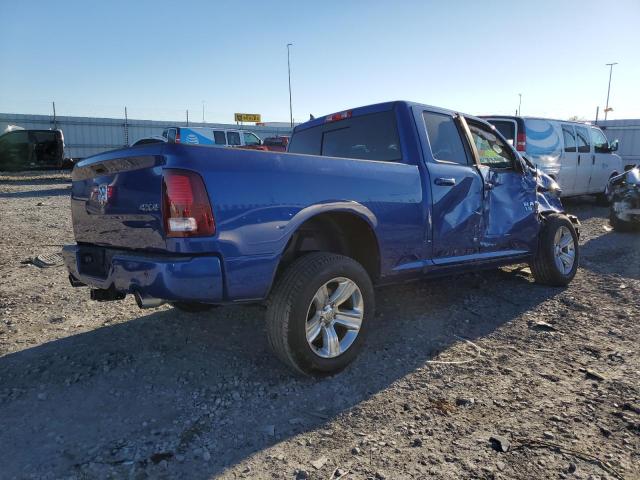 1C6RR7HT7ES390005 - 2014 RAM 1500 SPORT BLUE photo 3