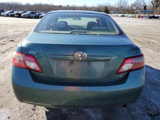 4T1BE46K09U890804 - 2009 TOYOTA CAMRY BASE GREEN photo 6