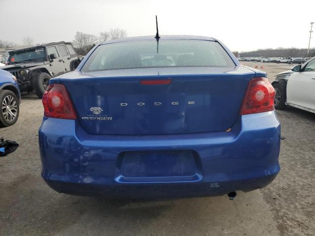 1C3CDZAB0CN238447 - 2012 DODGE AVENGER SE BLUE photo 6