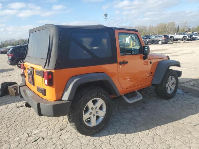 1C4AJWAG0CL151603 - 2012 JEEP WRANGLER SPORT ORANGE photo 3