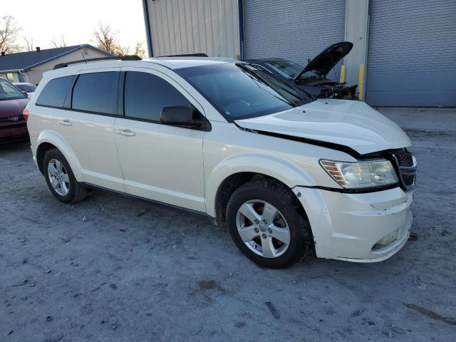 3C4PDCAB6DT576608 - 2013 DODGE JOURNEY SE WHITE photo 4