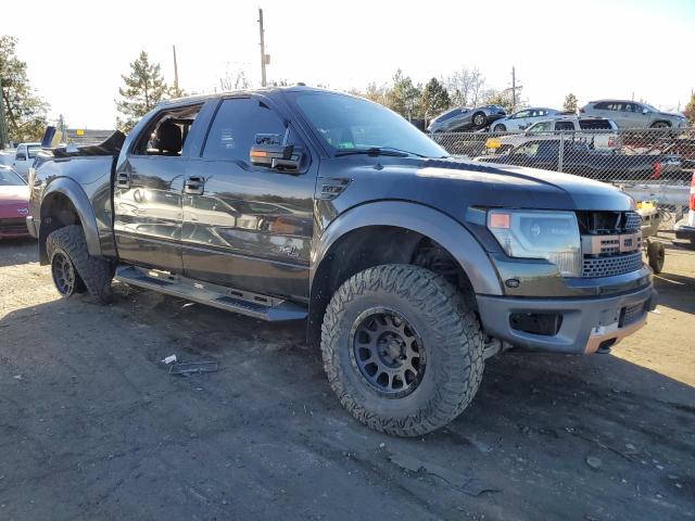 1FTFW1R64DFC27331 - 2013 FORD F150 SVT RAPTOR BLACK photo 4