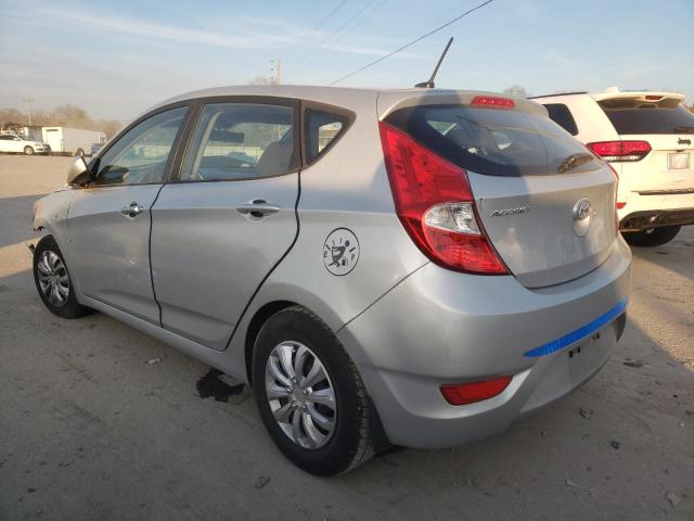 KMHCT5AE5GU296126 - 2016 HYUNDAI ACCENT SE GRAY photo 2