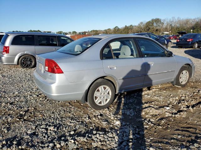 1HGES165X3L003209 - 2003 HONDA CIVIC LX SILVER photo 3